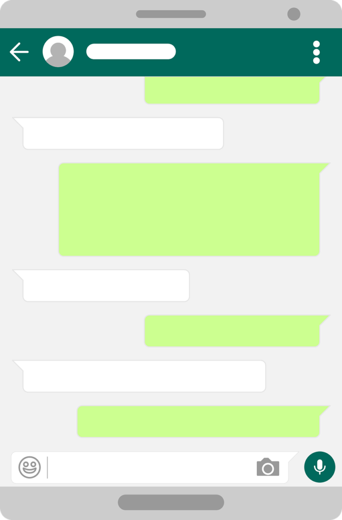 whatsapp chat design